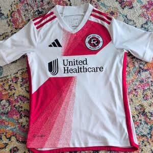 New England Revolution Youth M Carles Gil Soccer Jersey